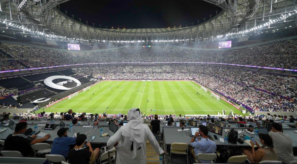 Stadionul Lusail, locul unde se va juca finala CM Qatar 2022, a găzduit primul meci de fotbal_4