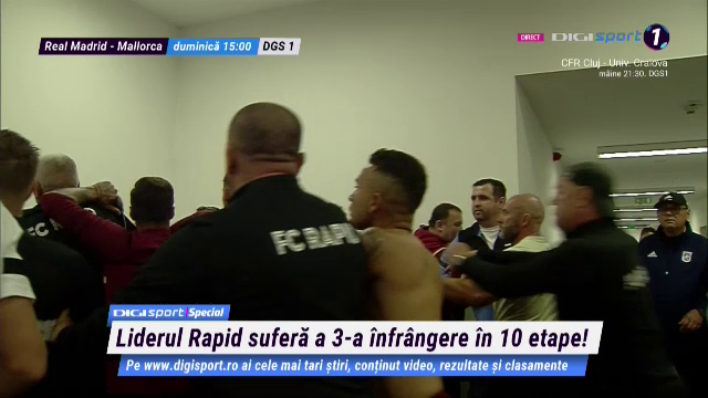 Incidente reprobabile după meciul FCU Craiova - Rapid! Scandal la vestiare. Săpunaru și-a împărțit pumni cu un fan al oltenilor_8