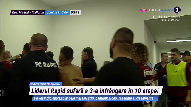 Incidente reprobabile după meciul FCU Craiova - Rapid! Scandal la vestiare. Săpunaru și-a împărțit pumni cu un fan al oltenilor_10
