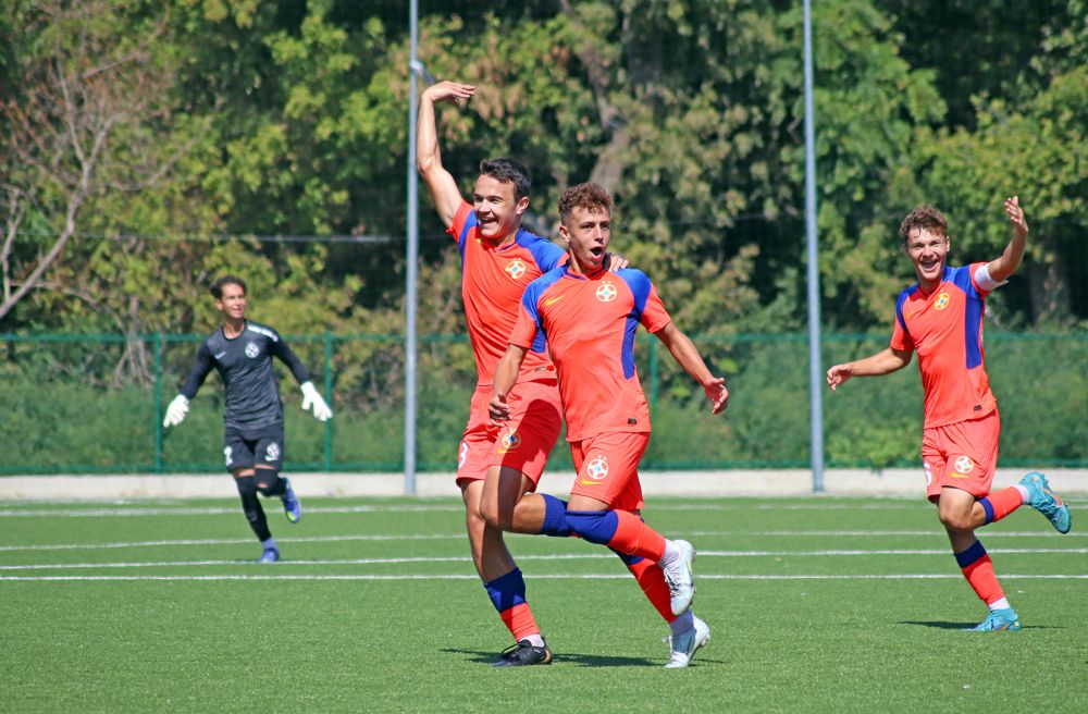 FCSB a învins Rapidul la un scor confortabil în Liga de Tineret. Conducea cu 4-0, în minutul 26_16