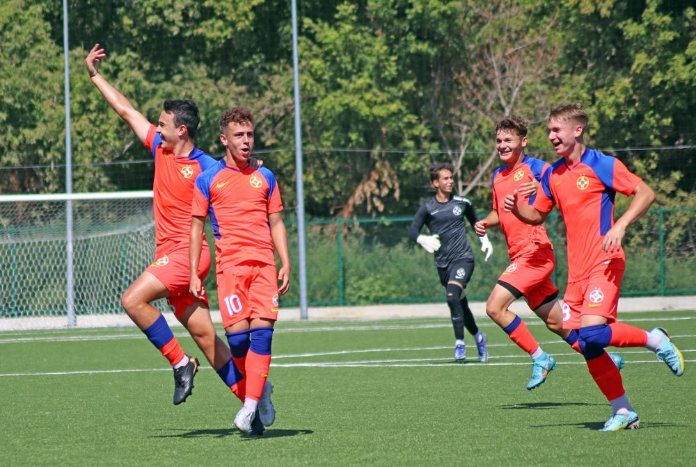 FCSB a învins Rapidul la un scor confortabil în Liga de Tineret. Conducea cu 4-0, în minutul 26_17