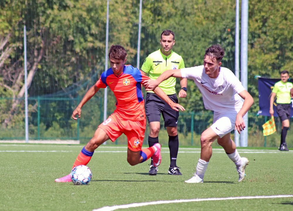 FCSB a învins Rapidul la un scor confortabil în Liga de Tineret. Conducea cu 4-0, în minutul 26_29