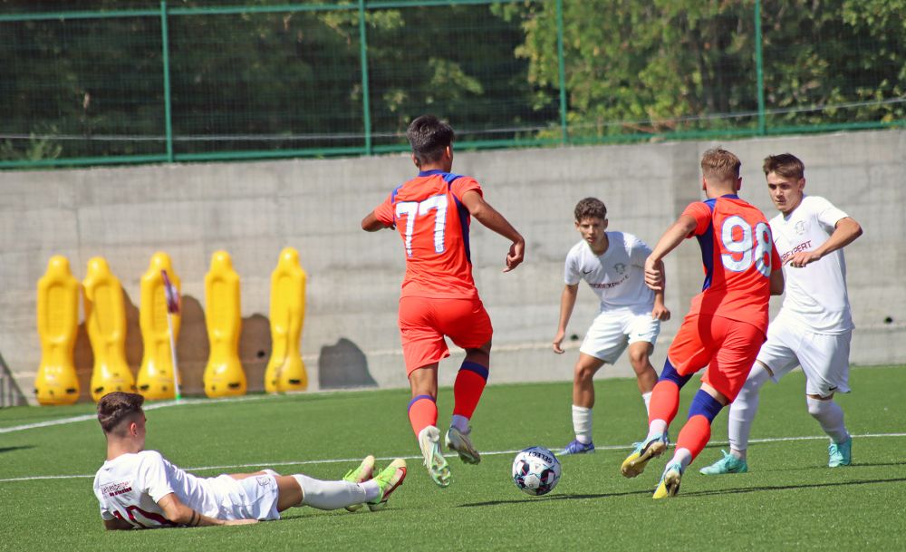 FCSB a învins Rapidul la un scor confortabil în Liga de Tineret. Conducea cu 4-0, în minutul 26_30