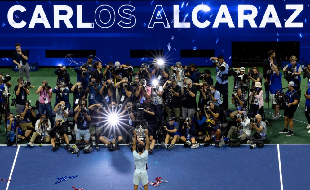 A stat pe teren mai mult decât toată lumea! Alcaraz a jucat peste 24 de ore de tenis în cele 7 meciuri câștigate la New York_11