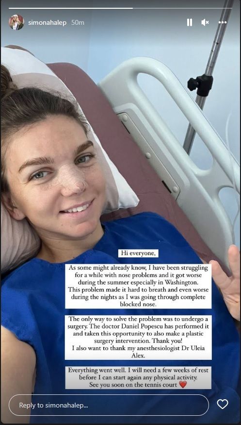 Simona Halep a apelat la o intervenție chirurgicală! Mărturisirea tenismenei de pe patul de spital _1