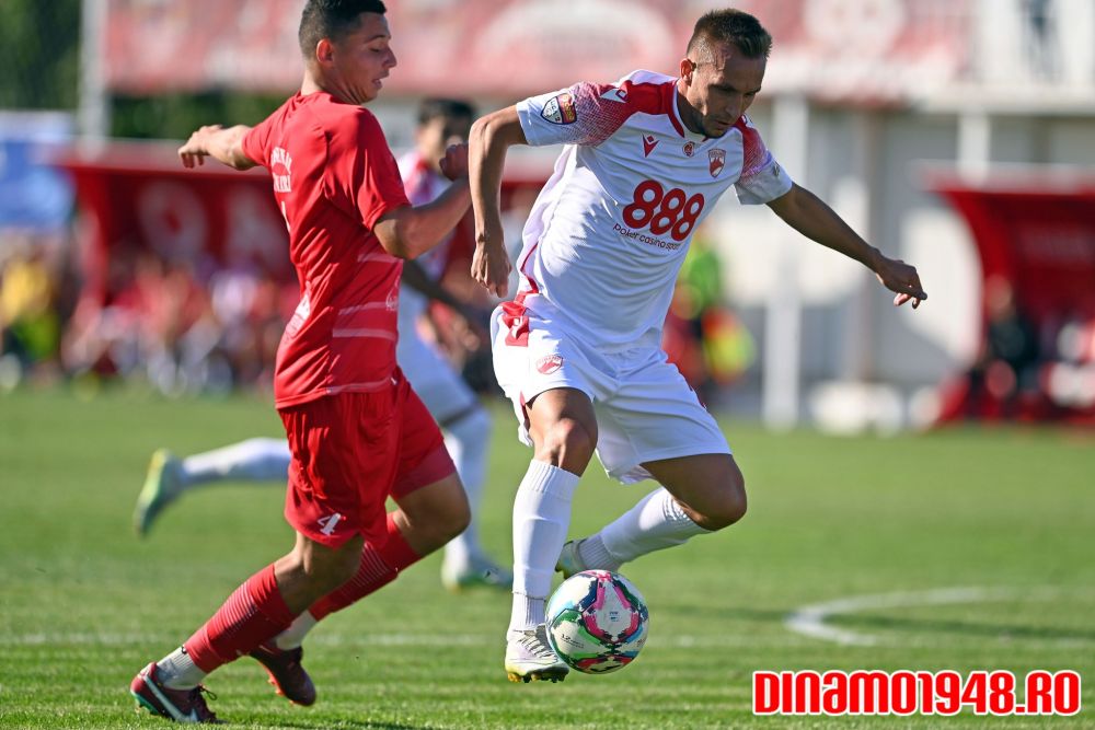 Dinamo, prima victorie la scor după retrogradarea istorică! Un fotbalist basc a debutat la echipa lui Ovidiu Burcă_17