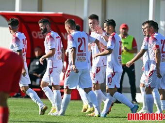 Dinamo, prima victorie la scor după retrogradarea istorică! Un fotbalist basc a debutat la echipa lui Ovidiu Burcă