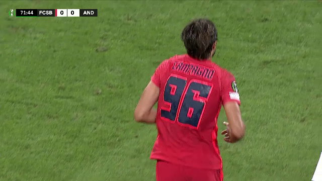 Andrea și mai cum? Numele italianului a fost scris greșit pe tricoul de joc în meciul cu Anderlecht _4