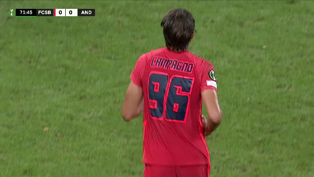 Andrea și mai cum? Numele italianului a fost scris greșit pe tricoul de joc în meciul cu Anderlecht _8
