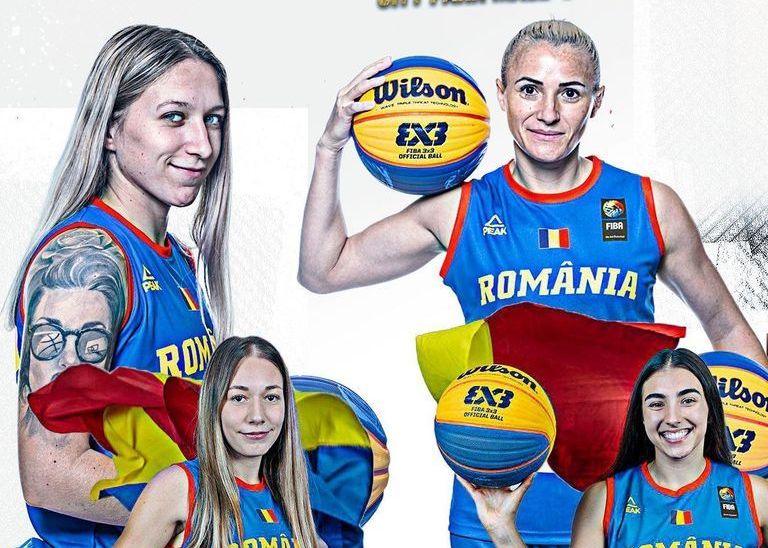 România intră azi în focurile FIBA 3x3 Women's Series, la Constanța. Tricolorele întâlnesc Canada (18:35) și Lituania (20:35)_1