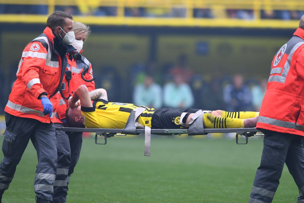 Marco Reus, accidentare oribilă cu două luni înainte de Cupa Mondială! Căpitanul lui Dortmund, scos pe targă de pe teren_7