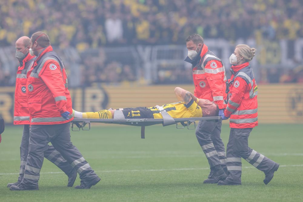 Marco Reus, accidentare oribilă cu două luni înainte de Cupa Mondială! Căpitanul lui Dortmund, scos pe targă de pe teren_8