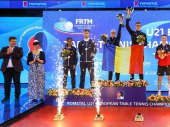 Aur pentru România la Campionatele Europene de tenis de masă!