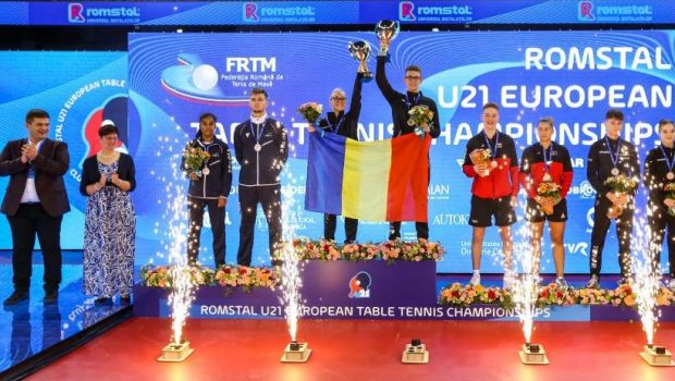 Aur pentru România la Campionatele Europene de tenis de masă!