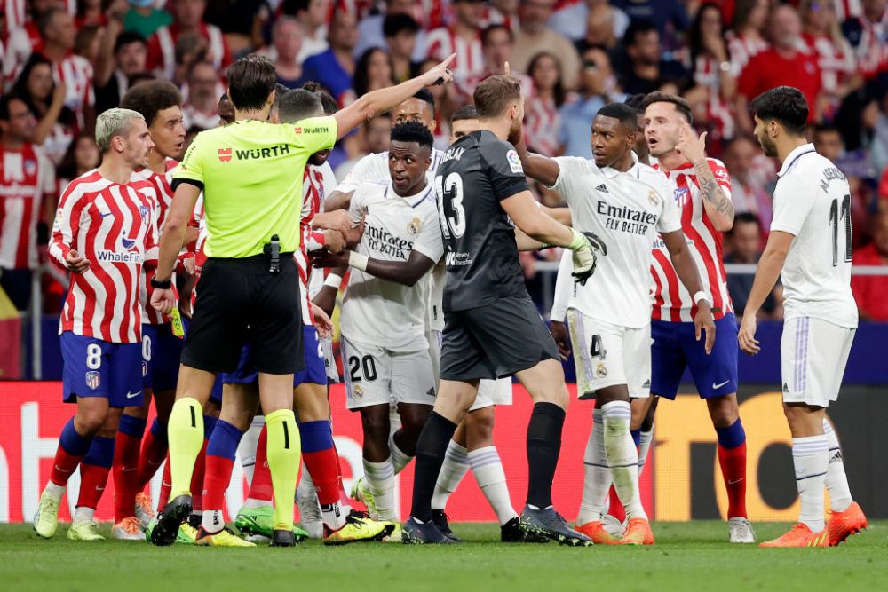 „Ești o maimuță!” Scandări rasiste ale fanilor lui Atletico la adresa lui Vinicius! Real s-a impus în derby-ul Madridului _7