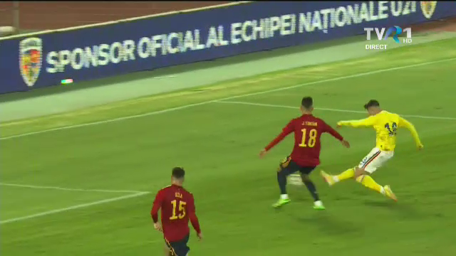 România U21 - Spania U21 1-4! Naționala de tineret, fără replică în fața „Furiei Roja”_5