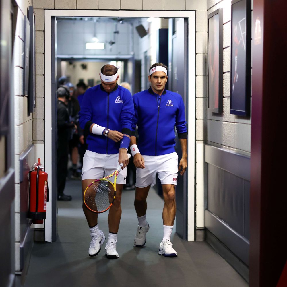 Federer și Nadal, învinși de Sock și Tiafoe, în meciul de retragere al legendarului tenismen elvețian_22