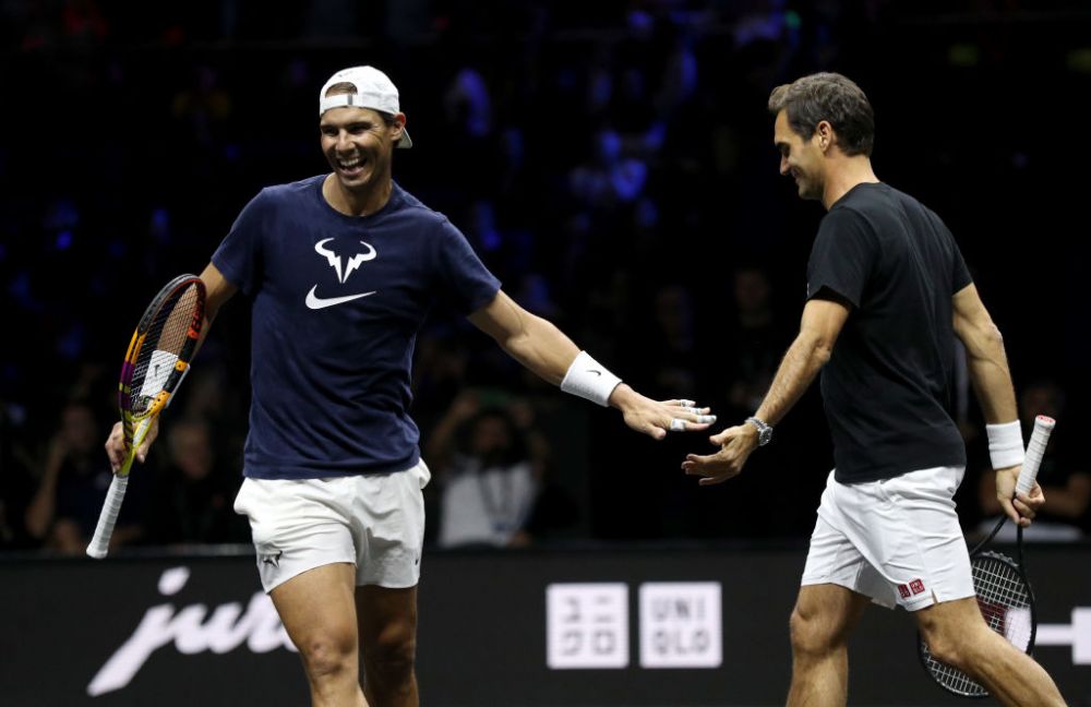 S-a sfârșit o eră! Novak Djokovic a plâns la retragerea „regelui” Roger Federer, în timpul meciului_11