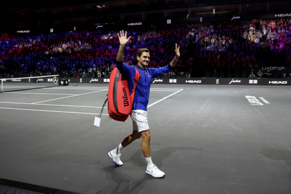 „Nu plângeți, sunt fericit!” Roger Federer, consolat de cei patru copii, după retragerea din tenis _20
