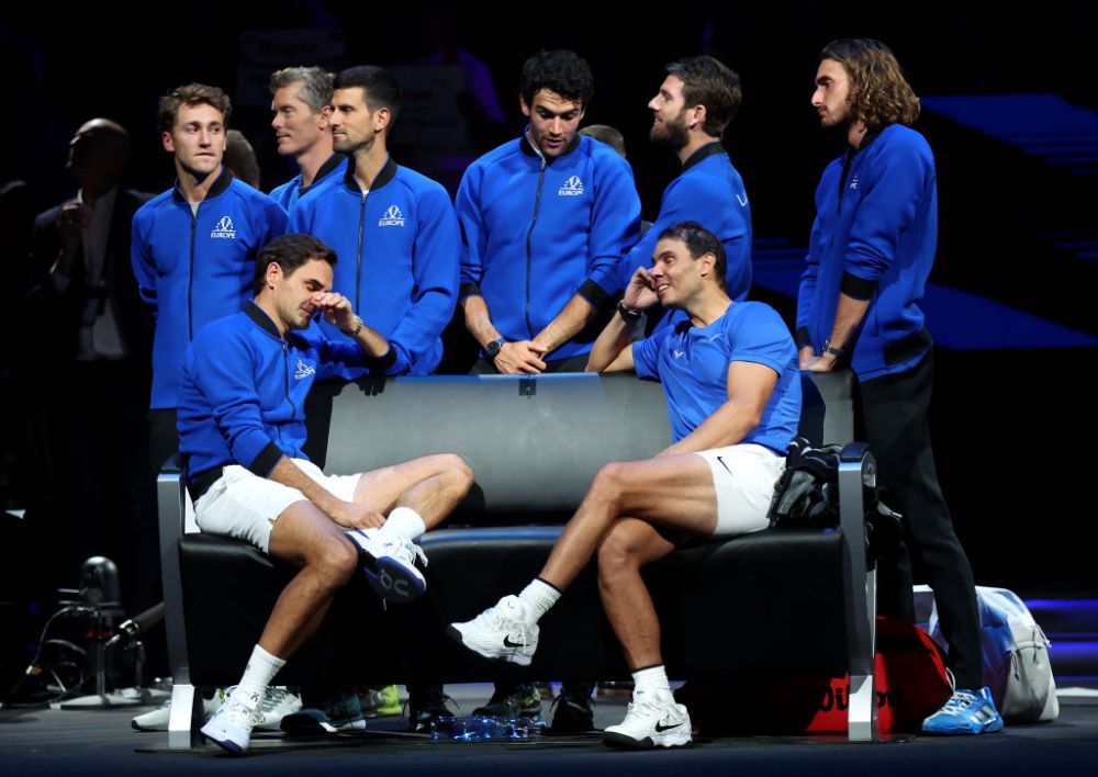 „Nu plângeți, sunt fericit!” Roger Federer, consolat de cei patru copii, după retragerea din tenis _37