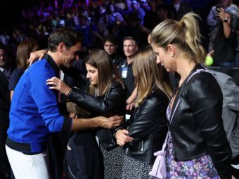 
	&bdquo;Nu plângeți, sunt fericit!&rdquo; Roger Federer, consolat de cei patru copii, după retragerea din tenis&nbsp;
