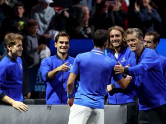 
	No Federer, no problem! Novak Djokovic a făcut spectacol pentru Echipa Europei la Cupa Laver&nbsp;
