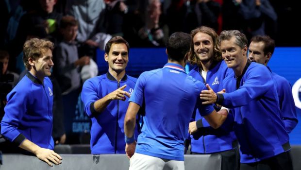 
	No Federer, no problem! Novak Djokovic a făcut spectacol pentru Echipa Europei la Cupa Laver&nbsp;
