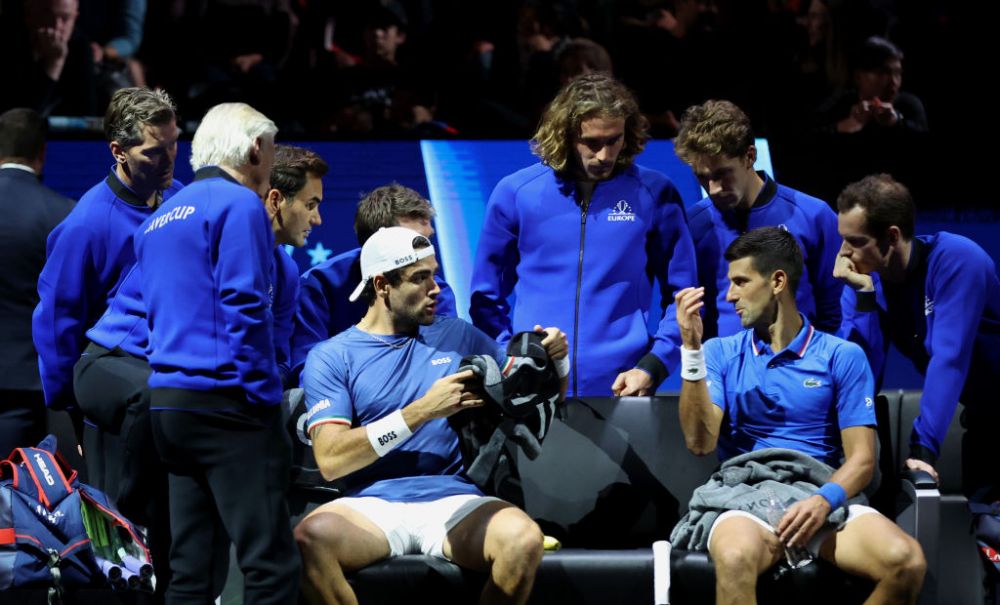 No Federer, no problem! Novak Djokovic a făcut spectacol pentru Echipa Europei la Cupa Laver _4