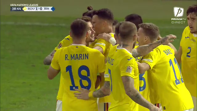 Giuleștiul a erupt! Dennis Man a marcat un gol superb împotriva Bosniei. Cum a înscris "tricolorul"_20