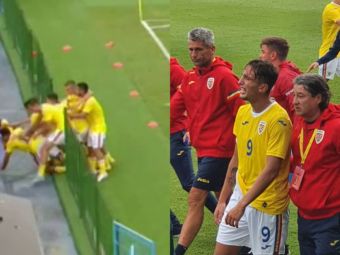 
	S-a rupt gardul cu ei! Un jucător al României U19 s-a accidentat în timp ce sărbătorea golul și a fost dus la spital
