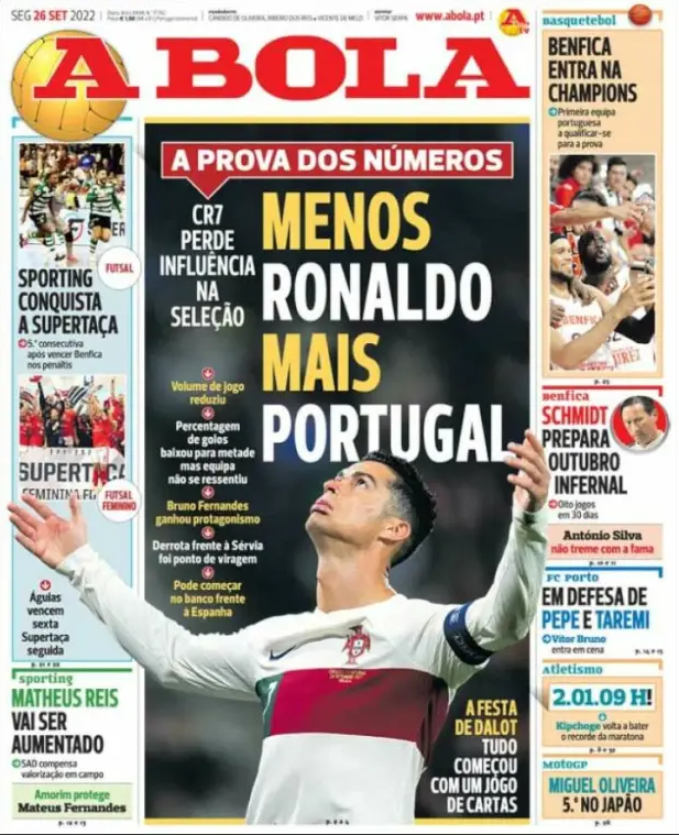Cristiano Ronaldo, cerut rezervă de către fani după înfrângerea cu Spania: „Mai puțin Ronaldo, mai mult Portugalia!”_11