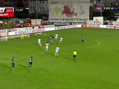 GOOOOL U Cluj! Ardelenii restabilesc egalitatea. Briceag trimite o pasă excelentă către Bălan,... GOOOOL U Cluj! Ardelenii restabilesc egalitatea. Briceag trimite o pasă excelentă către Bălan,..._1593
