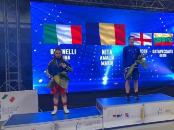 Românca Amalia Niță, regina Europei! Pugilista a câștigat aurul la Campionatele Europene de juniori
