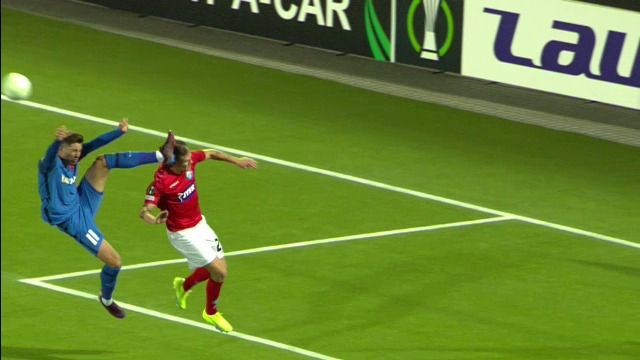 David "Bonjasky" Miculescu. Cum a comis penalty-ul din meciul cu Silkeborg atacantul de la FCSB_1