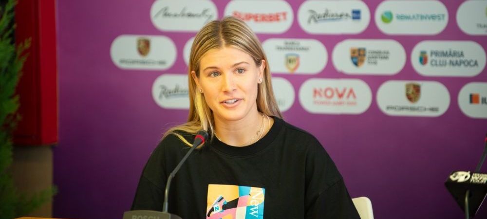 Eugenie Bouchard Genie Bouchard Fed Cup Transylvania Open 2022 Turneul WTA 250 de la Cluj-Napoca