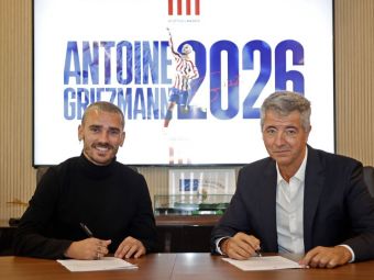 
	Antoine Griezmann a semnat, în sfârșit! Contract până în 2026 pentru starul francez

