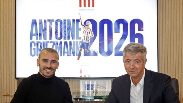 
	Antoine Griezmann a semnat, în sfârșit! Contract până în 2026 pentru starul francez
