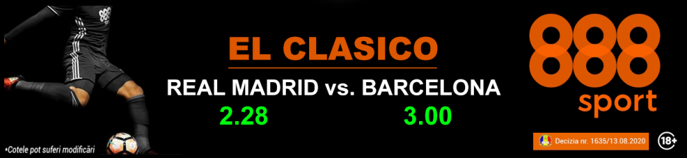 (P) Barcelona și Real Madrid la egalitate de puncte înainte de El Clasico_1