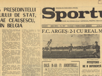 
	50 de ani de la fabulosul FC Argeș - Real Madrid 2-1, meciul în care a strălucit marele Nicolae Dobrin!
