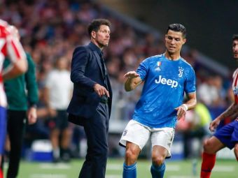 
	Diego Simeone a vorbit despre posibilitatea transferului lui Cristiano Ronaldo la Atletico Madrid
