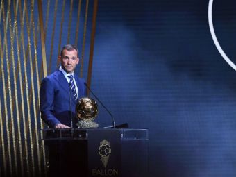 
	Mesajul emoționant al lui Andriy Shevchenko la Gala Balonul de Aur. A fost aclamat de întreaga sala: &quot;Sunt mândru de țara mea&quot;
