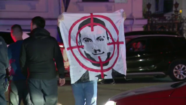 "UEFA și FRF, aceeași mizerie!". Protest la București, chiar sub privirile lui Giorgio Marchetti_7