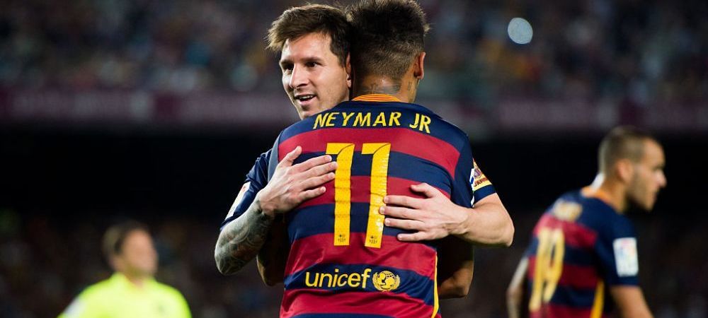Leo Messi fc barcelona Neymar