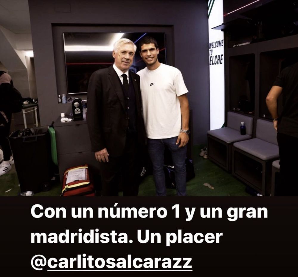 Carlo Ancelotti, impresionat? :) Ce superstar din sport l-a făcut pe antrenorul Realului să zâmbească _1
