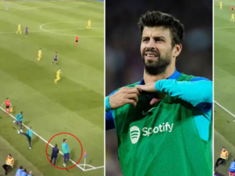 
	Gerard Pique, criticat de fani pentru felul în care s-a încălzit în timpul meciului cu Villarreal. Imaginile s-au viralizat în timp record
