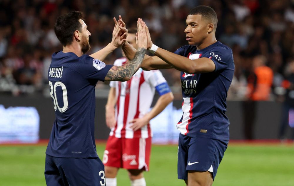 M&M Show! Mbappe și Messi au făcut spectacol în meciul Ajaccio - PSG! Victorie pentru Christophe Galtier în 'duelul' cu fiul său _1