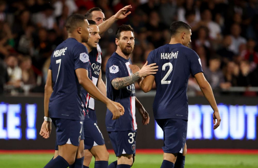 M&M Show! Mbappe și Messi au făcut spectacol în meciul Ajaccio - PSG! Victorie pentru Christophe Galtier în 'duelul' cu fiul său _11
