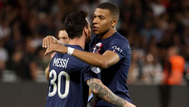 M&amp;M Show! Mbappe și Messi au făcut spectacol în meciul Ajaccio - PSG! Victorie pentru Christophe Galtier în &#39;duelul&#39; cu fiul său&nbsp;