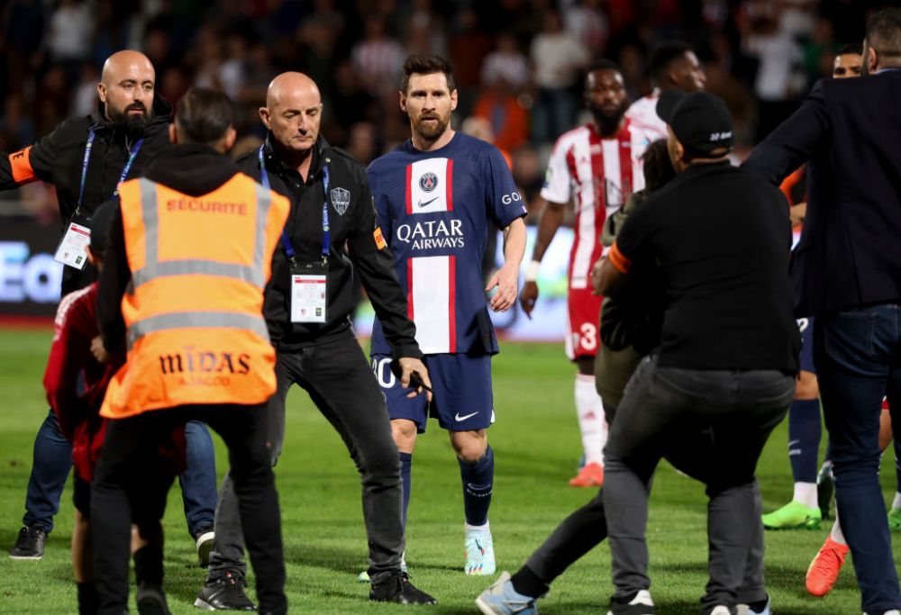 M&M Show! Mbappe și Messi au făcut spectacol în meciul Ajaccio - PSG! Victorie pentru Christophe Galtier în 'duelul' cu fiul său _5