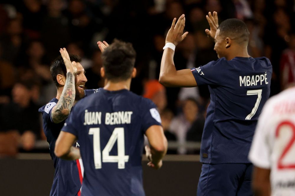M&M Show! Mbappe și Messi au făcut spectacol în meciul Ajaccio - PSG! Victorie pentru Christophe Galtier în 'duelul' cu fiul său _6